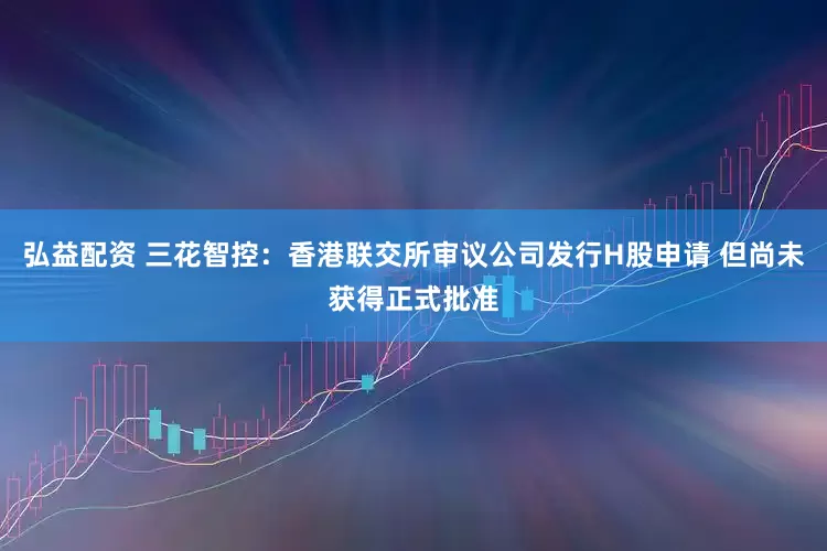 弘益配资 三花智控：香港联交所审议公司发行H股申请 但尚未获得正式批准